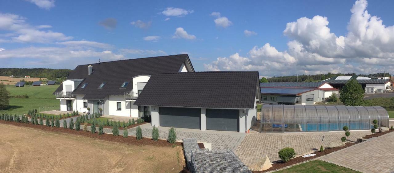 Landhaus Ferienwohnungen Mit Pool Und Wellness Neukirchen-Balbini Εξωτερικό φωτογραφία